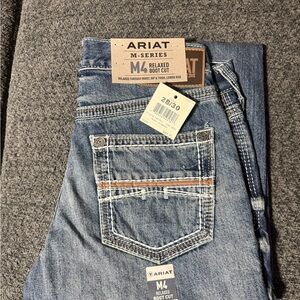 Ariat Men's M4 Denim Blue Jeans 28/30